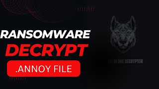 Annoy Ransomware Decryptor  Remove Virus And Recover Files  Annoy Ransomware decryptor [upl. by Manfred]