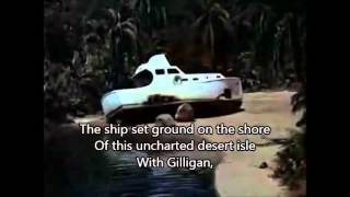 Theme from Gilligans Island w Lyrics [upl. by Nahtanhoj]