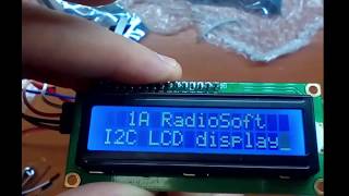 FLOWCODE УРОК 69 I2C LCD DISPLAY часть 2 [upl. by Ellard]