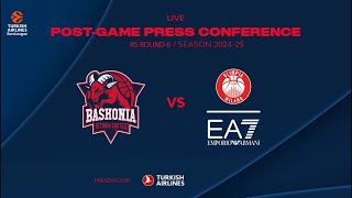 🎙️RDP post partido Baskonia  Olimpia Milano  R6 EuroLeague [upl. by Fadas805]