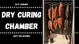 DIY DRY CURING CHAMBER  Matt the Butcher [upl. by Lirpa]