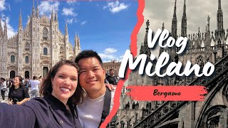 3 dias em Milão e Bergamo  Vlog Italia com preços [upl. by Kcirevam160]