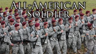 US March AllAmerican Soldier [upl. by Elyak74]