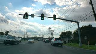 Driving in Lafayette Louisiana  Johnston St headed southwest 4K [upl. by Yelnet]