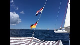 Kroatien 2017 mit dem Kleinkreuzer Sesami II [upl. by Suivatnom106]