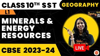 Minerals and Energy Resources Class 10  NCERT 10th Social Science Geography Chapter5  CBSE 2024 [upl. by Oer]