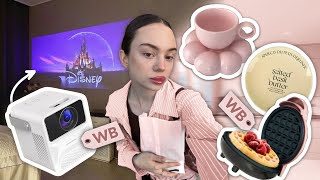 pinterest штучки на wildberries ✨💕  бюджетный проектор 📽️ вафельница [upl. by Gudrun]