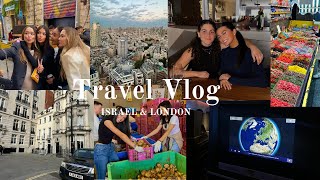 Travel Vlog IsraelLondon Flying Chit Chat amp Room Tours [upl. by Anoniw]