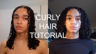 Curly Hair Tutorial 2024 3B3C [upl. by Otti336]