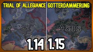 114 AAT vs 115 Götterdämmerung HOI4 AI Timelapse [upl. by Nolyd197]