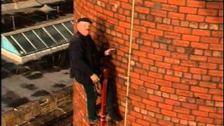 Fred Dibnah laddering a chimney Part 2 [upl. by Barta]