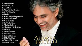 Andrea Bocelli Greatest Hits  Andrea Bocelli Best Songs Live Collection [upl. by Krischer]