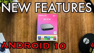 Formuler GTV  NEW Features  Android 10 Update [upl. by Ahset]