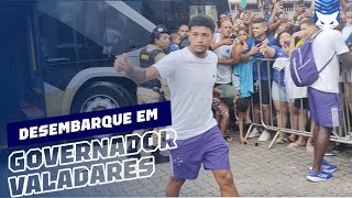 🚍 CHEGADA DO CRUZEIRO EM GOVERNADOR VALADARES  Confira como foi a recepção da Nação Azul na cidade [upl. by Nyrmac949]