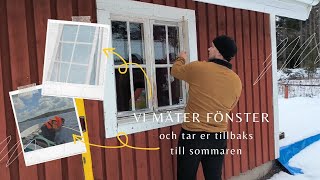 Mäter fönster och tar er tillbaks till sommaren [upl. by Conlan]