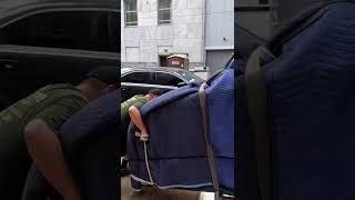 How To Load a Grand Piano Into a Truck  Piano moving 101 shorts short piano [upl. by Micky]