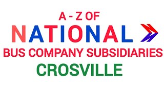 AZ Of National Bus Company Subsidiaries Crosville [upl. by Marrin]