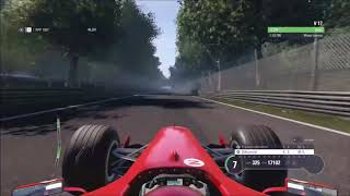 F1 2018 Ferrari F2004 Monza hotlap top 20 29818 [upl. by Ettelrats241]