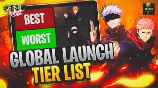 Jujutsu Kaisen Phantom Parade GLOBAL LAUNCH TIER LIST [upl. by Ahsha]