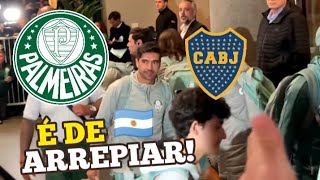 CHEGADA DO PALMEIRAS NA ARGENTINA A TORCIDA COMPARECEU [upl. by Sig]