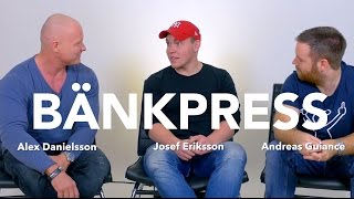 Bänkpress med Josef  TyngreTV [upl. by Pliam194]