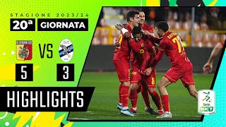 Catanzaro vs Lecco 53  La partita con più goal della stagione  HIGHLIGHTS SERIE BKT 2023  2024 [upl. by Etteragram]