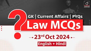 Law MCQs  23rd October  Article 226  Child Marriage Act  CrPC  Drishti Judiciary [upl. by Nava821]