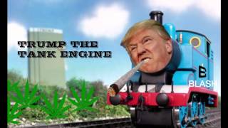 THOMAS THE TANK ENGINE ft DONALD TRUMP Bing Bong ORIGINAL SOUND [upl. by Bourke328]