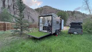 7x16 Cargo Trailer Conversion [upl. by Anaeco]