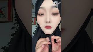 NEW CUTE HIJAB TUTORIAL WITH LAYERED shorts hijab hijabstyle hijabtutorial beautyframe [upl. by Upshaw451]