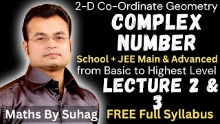 complex number lec 2 amp 3 all teaching video of Maths By Suhag Sir IIT JEE Class 9 10 11 12 Dropper [upl. by Nylorahs593]