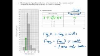 S1  Jan 2012  Edexcel Statistics 1  Question 1 [upl. by Reviel549]