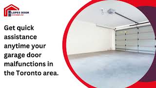 Lopes Door System  Call 16474945222  Garage Door Repair in Toronto [upl. by Evslin]