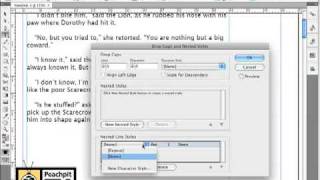 How To Use Nested Line Styles in InDesign CS4 [upl. by Basilio]