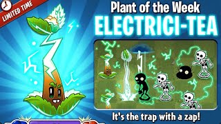 Plants vs Zombies 2 Plant of the Week  Electricitea [upl. by Evslin]