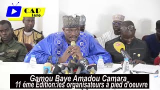 Gamou Baye Amadou Camara Edition 11 LES ORGANISATEURS A PIED DOEUVRE [upl. by Ettesyl]