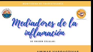 Monitoria Mediadores de la inflamación Aminas vasoactivas y metabólicos AA [upl. by Dnomrej628]