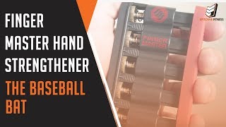 Finger Master Hand Strengthener  Exercise 01 quotThe Baseball Batquot [upl. by Virginie]