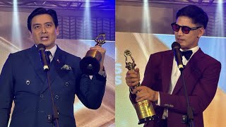 FULL HD Alfred Vargas amp Piolo Pascual win a tie as Best Actor at 72nd FAMAS Awards 2024  HD [upl. by Eirrahs]