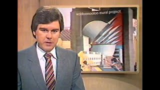 Woolloomooloo Mural Project 1982  Channel 7 News Excerpt   Philip Sholl reporting [upl. by Henrietta]