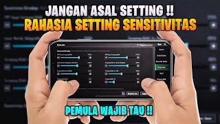 CARA SETTING SENSITIVITAS PUBG MOBILE TERBAIK GYROSCOPE DAN NO GYROSCOPE [upl. by David59]