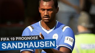 SV Sandhausen  Arminia Bielefeld  Prognose Fifa 19 [upl. by Suissac965]