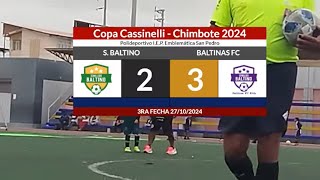 COPA CASSINELLI CHIMBOTE 2024 Semillero Baltino vs Baltinas FC [upl. by Oedama]