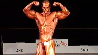 Mike Rodd RSA NABBA Universe 2001 [upl. by Atinal]