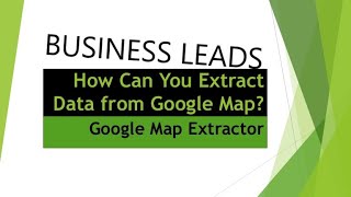 Business Leads Extractor  how to extract business leads live from web rs lead extractor ultimate [upl. by Notsahc785]