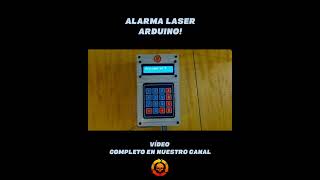 Cómo construir una ALARMA perimetral con ARDUINO en minutos arduino laser [upl. by Batty404]