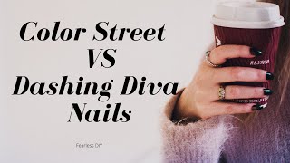 Color Street vs Dashing Diva Review [upl. by Burck]