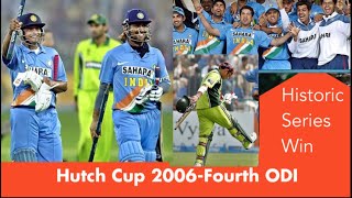 India THRASH Pakistan to WIN Yet Another Series in PAK MULTAN 2006 [upl. by Erodroeht]