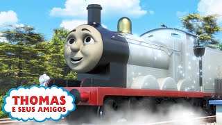 Thomas e Seus Amigos  Uma Locomotiva de Muitas Cores Sodor  EPISÓDIO COMPLETO  Desenhos [upl. by Atikal]