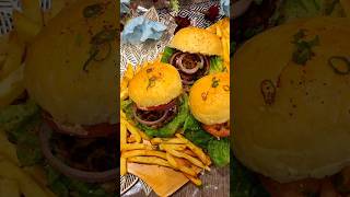 Delicious Tuna Burgers on Freshly Baked Homemade Buns full recipe on my channelmaahootrends [upl. by Allisurd50]